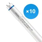 Multipack 10x Philips Tubo LED T8 MASTER (EM/Mains) Ultra Output 21.7W 3700lm - 840 Bianco Freddo | 150cm - Sostitutiva 58W