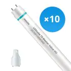 Multipack 10x Philips Tubo LED T8 MASTER Value (EM/Mains) High Output 20.5W 3100lm - 840 Bianco Freddo | 150cm - Sostitutiva 58W