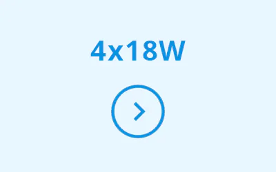 pannelli led sostitutivi 4x18W